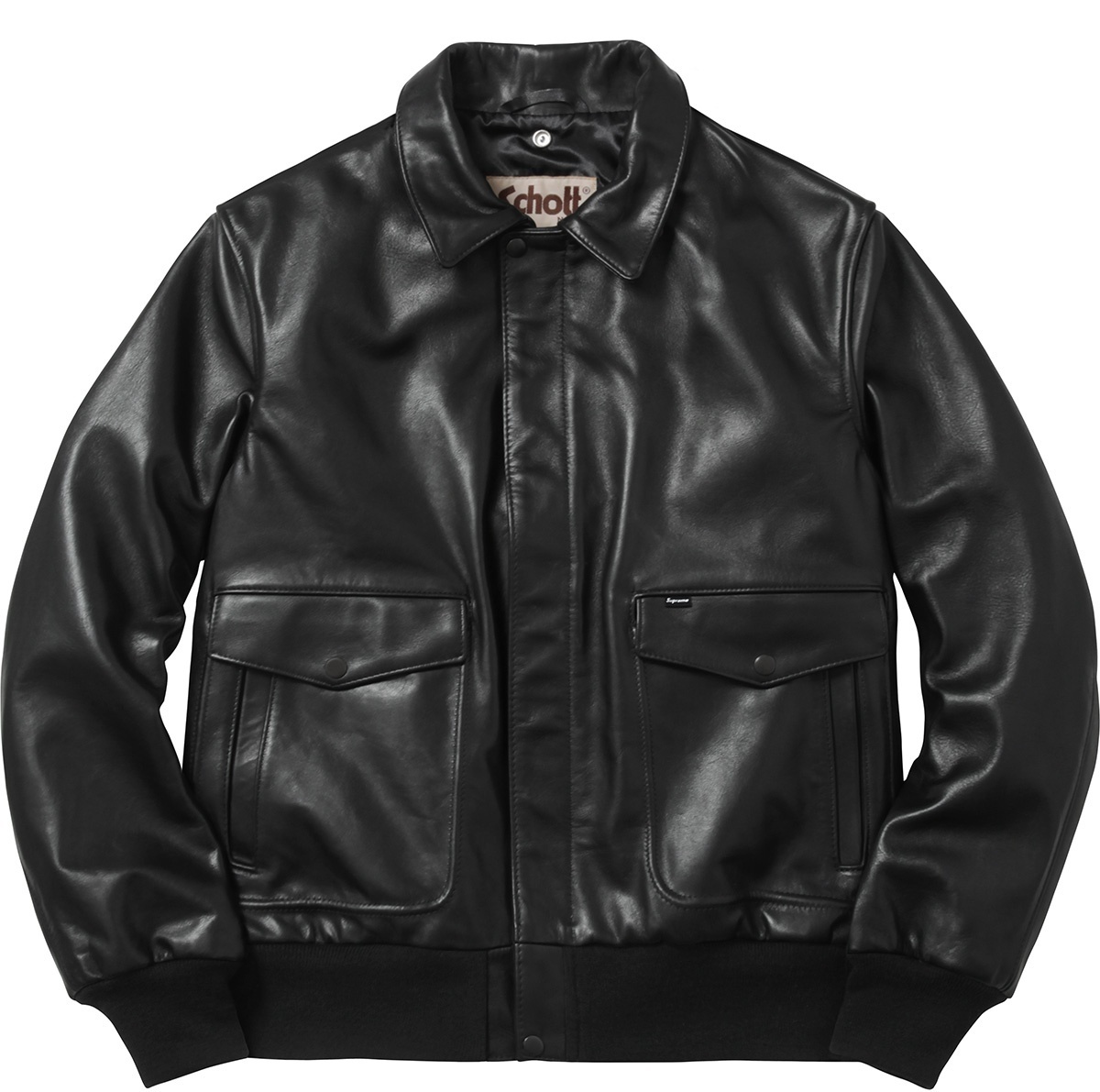 Supreme®/Schott® Leather A-2 Flight Jacket view 9